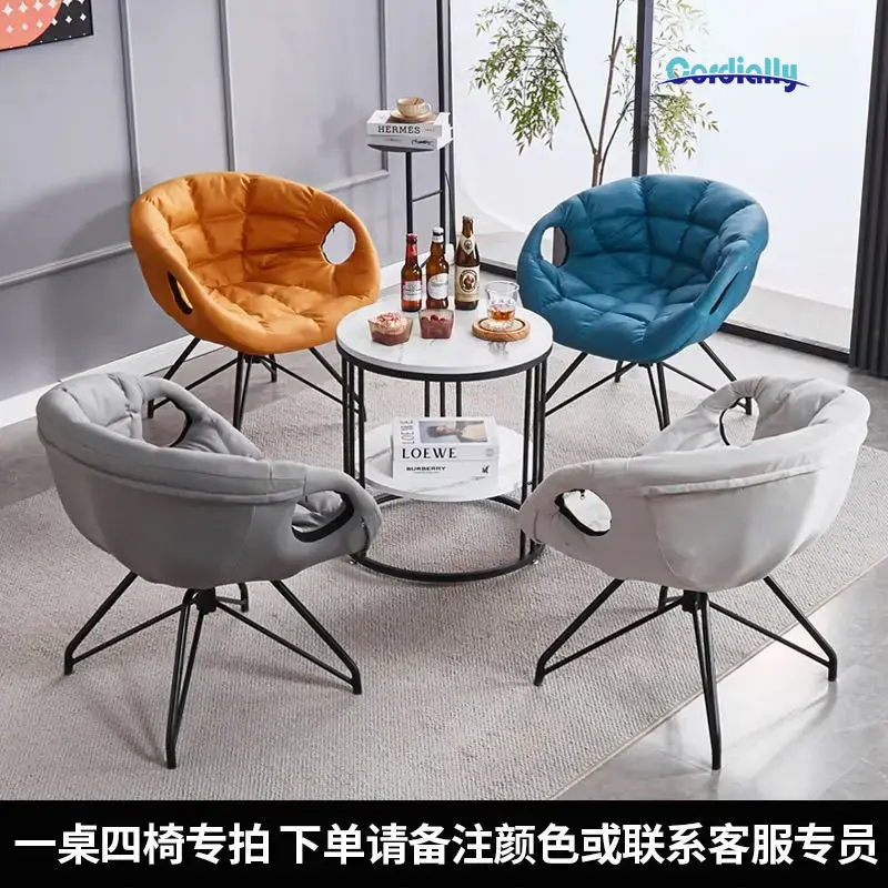 Outdoor Furniture Metal Chairs - نورديك 360 ° كرسي دوار منخفض
