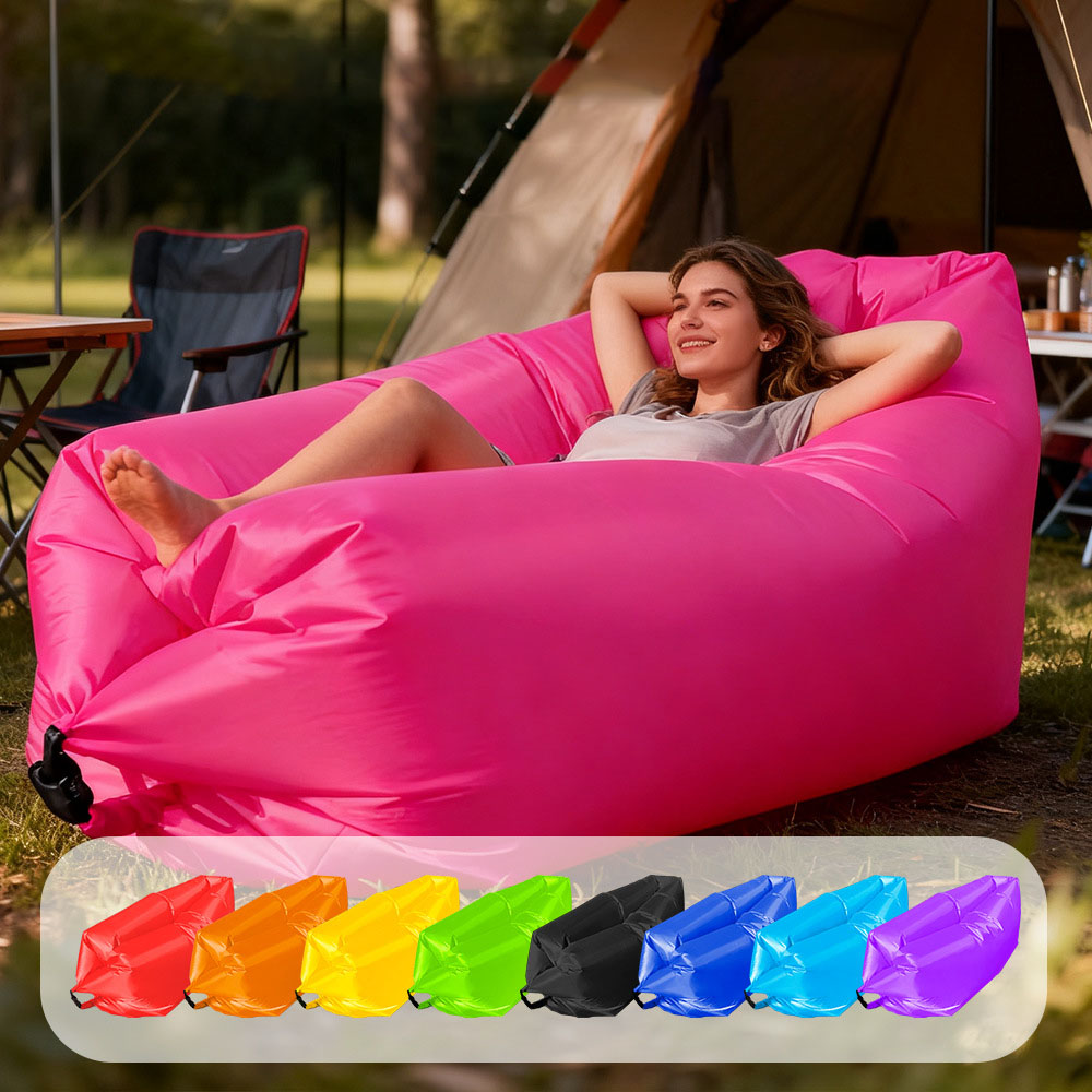 Outdoor Daybed Furniture - أريكة هوائية قابلة للنفخ متعددة الألوان،