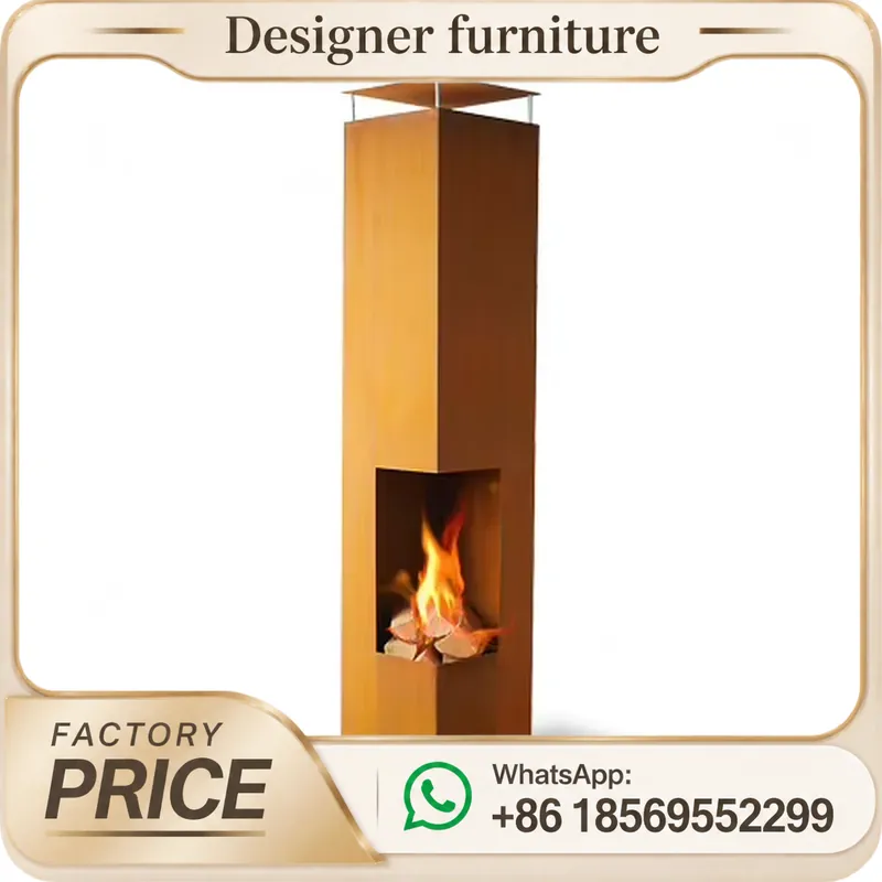 موقد محمول يعمل بحبيبات الخشب  - مراجعة Outdoor Furniture Metal وسعره