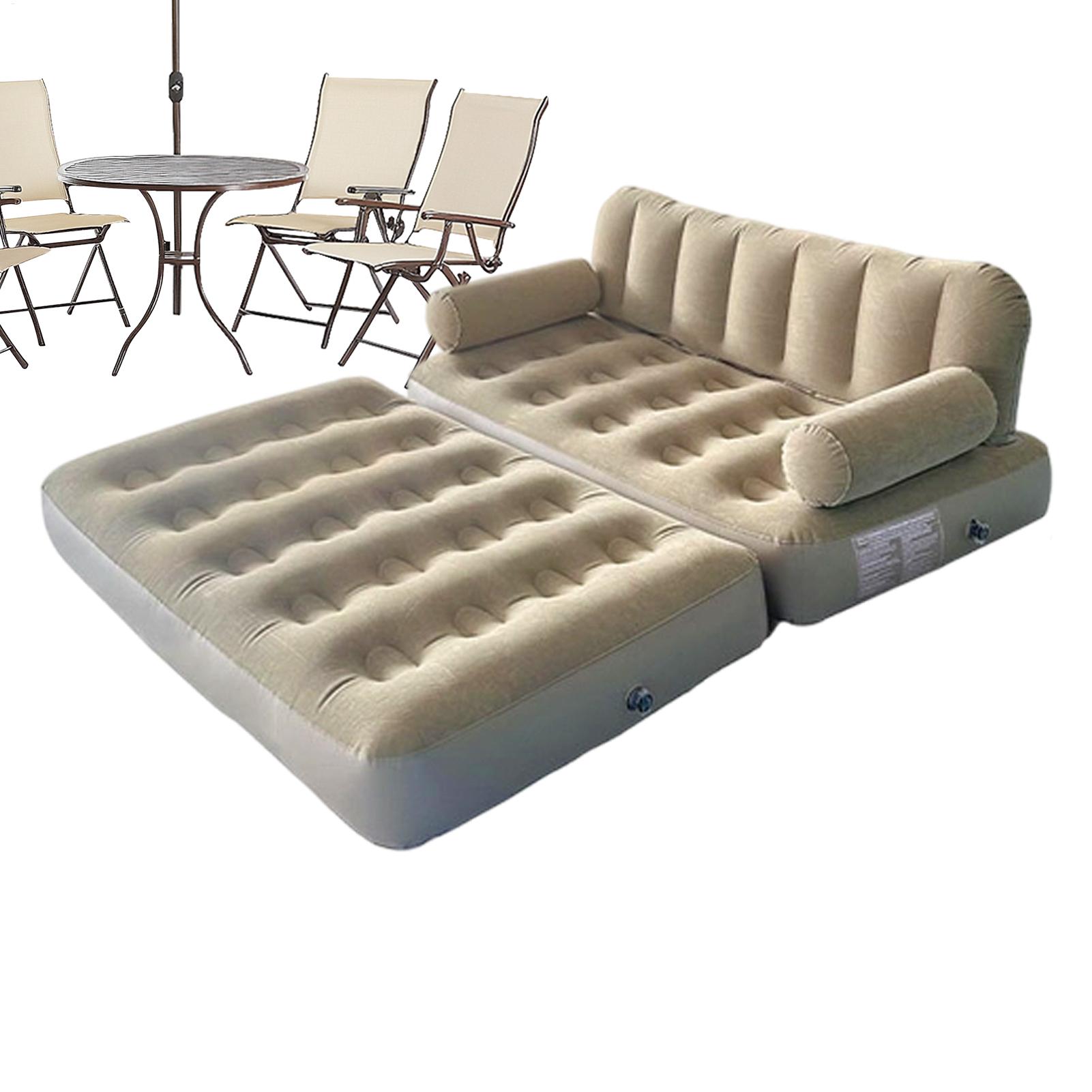 أريكة هوائية قابلة للنفخ مع مض - مراجعة Outdoor Daybed Furniture وسعره