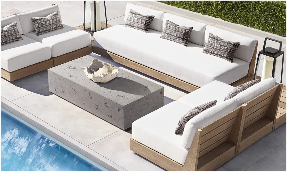 أطقم حدائق فناء عصرية بسيطة لل - مراجعة Outdoor Furniture Luxury وسعره